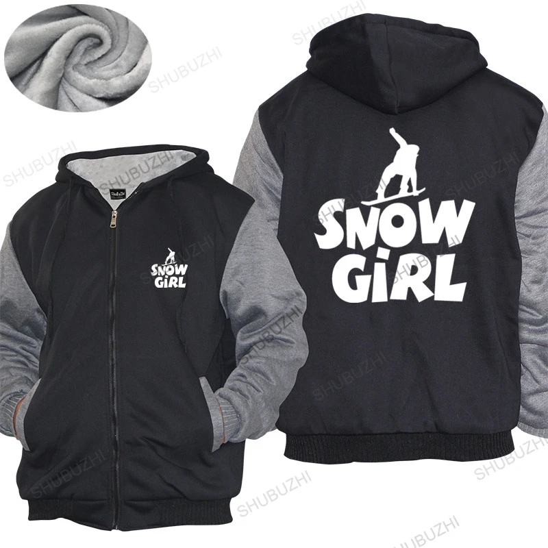 

Men Cotton hoodies winter Brand warm coat fashion brand men hoodies Snowgirl Snowboard Fleece hoody Mens warm coat