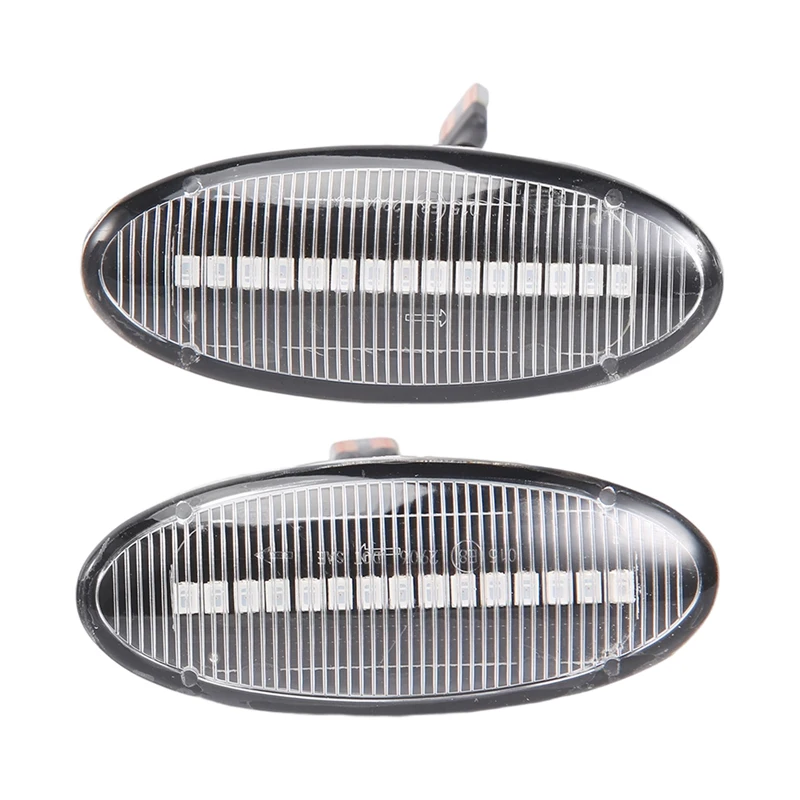 Автомобильный светодиодный динамический боковой габаритный фонарь указатель