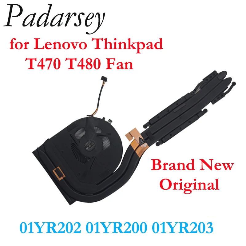 

Pardarsey Brand New Original for Lenovo ThinkPad T470 T480 Heatsink CPU Cooler Cooling Fan Integrated Graphics Discrete Graphics