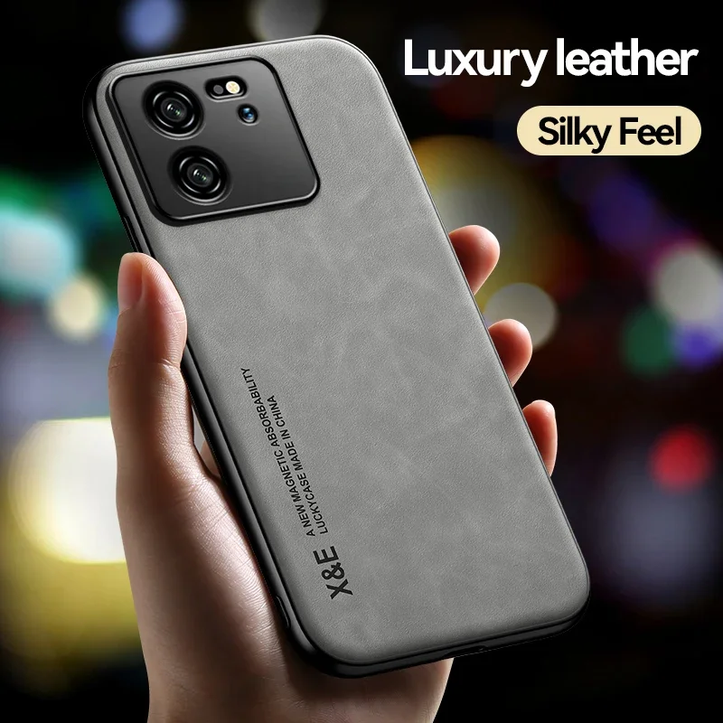 

Magnetic Suede Leather Case For Xiaomi Redmi K60 Ultra K60Ultra Extreme Edition 5G Shockproof Matte Silicone Soft Case Cover