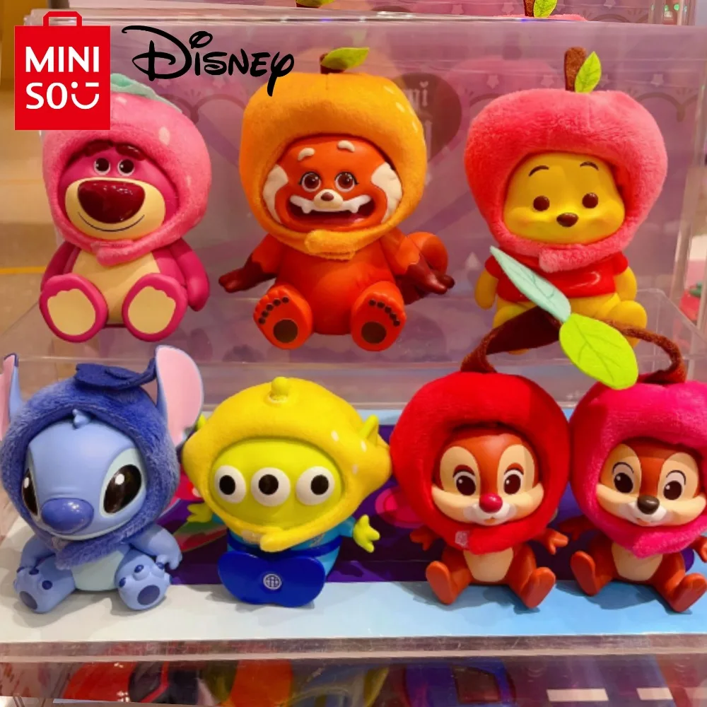 MINISO Disney головные уборы в виде фруктов серии глухая коробка фигурка модная