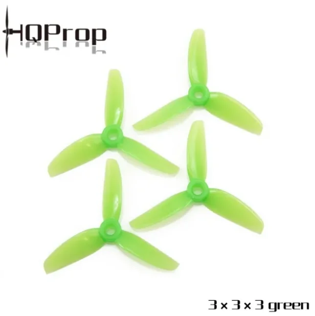 

10Pairs(10CW+10CCW) HQPROP 3X3X3 3030 3-Blade PC Propeller 5mm for RC FPV Freestyle 3inch Toothpick Cinewhoop Ducted Drones