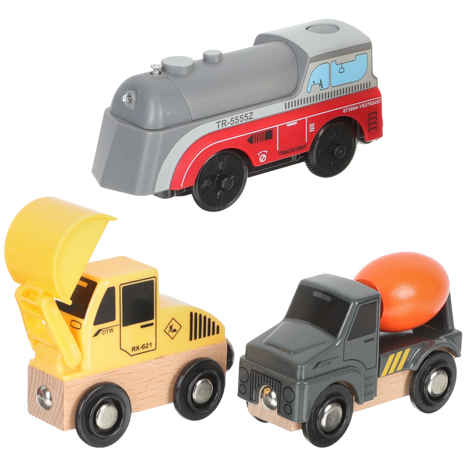 

Toy Train Truck Construction Kids Electric Car Vehicle Vehicles Models Children Model Digger Plaything Tracks Sculpture
