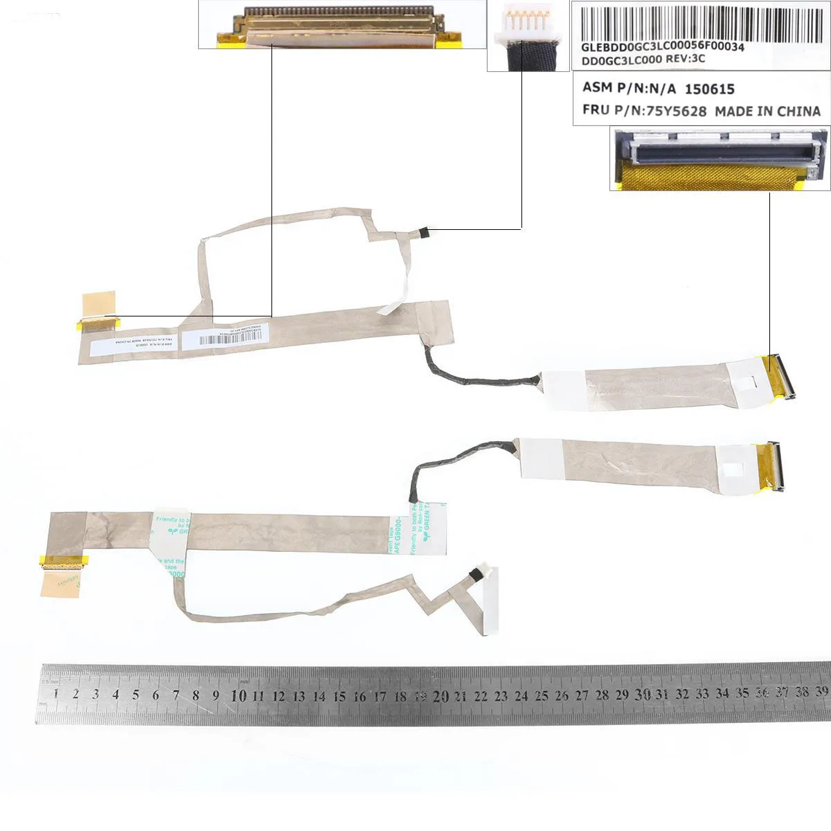 Новый ЖК-кабель для ноутбука IBM Lenovo SL510 sl510k L510 75Y5628 DD0GC3LC000,ORG