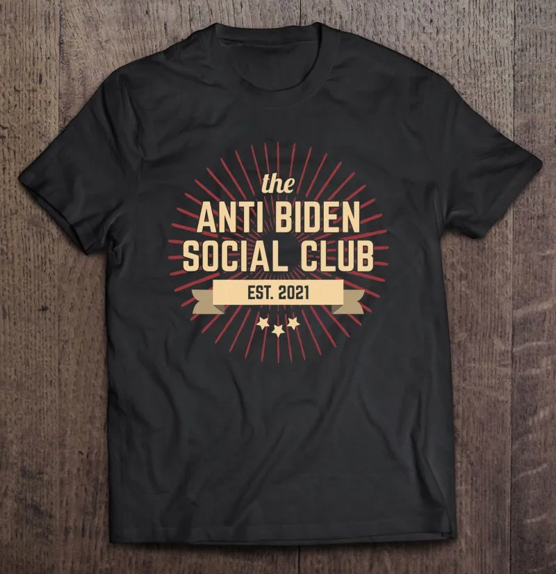 

Забавная мужская футболка The Anti Biden Social Club 2021 анти 46, Мужская одежда, мужская одежда, мужская рубашка, мужская рубашка, блузка