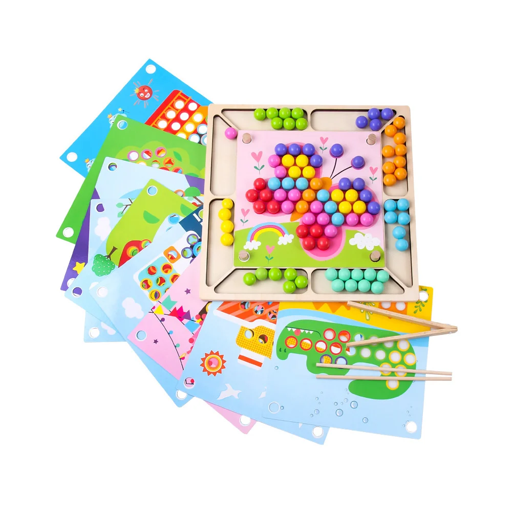 

1 Set Preschool Educational Thinking Game Bead Sorted Early Education