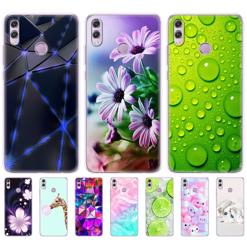 

for huawei honor 8x Case 6.5 inch Silicon honor 8x Soft TPU Back Cover for huawei honor 8x Protect Phone cases shell Coque bags