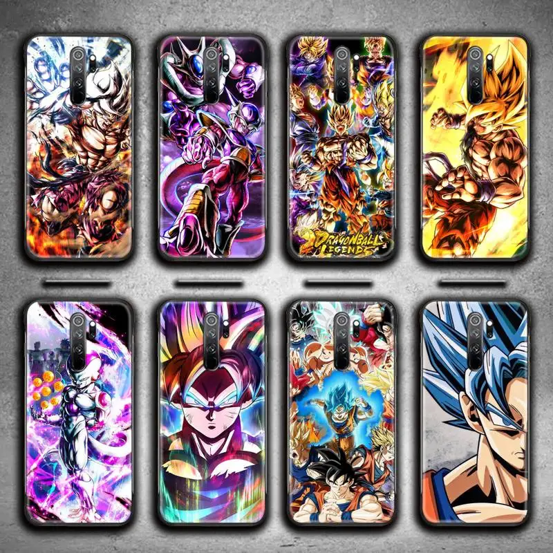 

Dragon Ball Z Super Son Goku Phone Case for Redmi 9A 9 8A Note 11 10 9 8 8T Pro Max K20 K30 K40 Pro