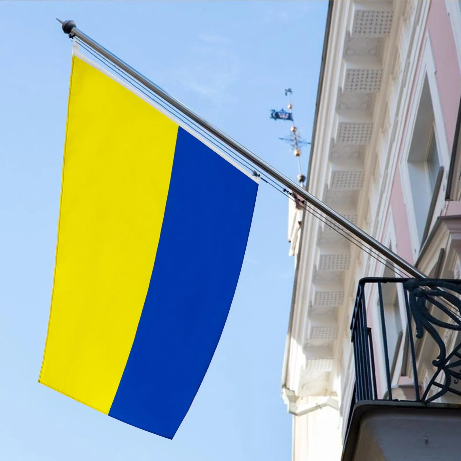 

100*70 Ukraine Ukr Flag Gift Outdoor Garden Decoration Banner