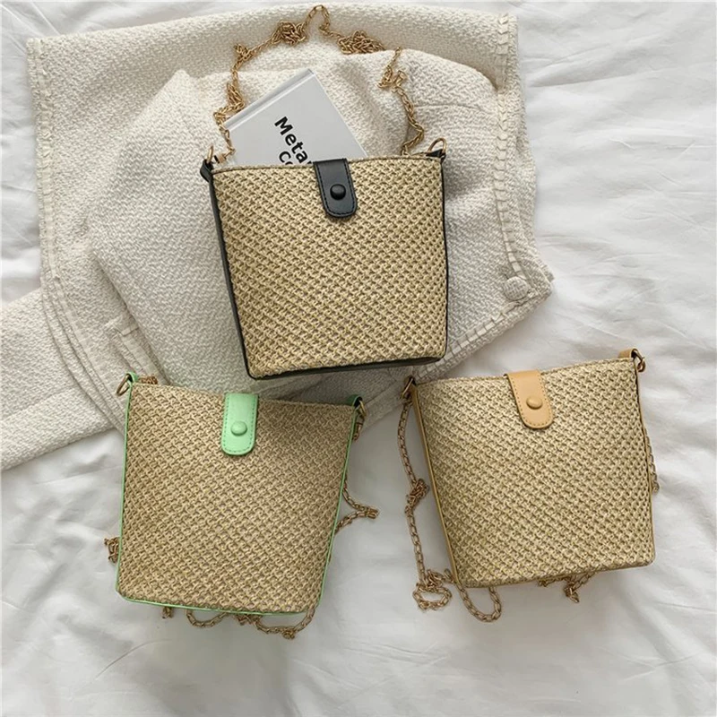 Новая модная маленькая универсальная плетеная Сумочка в западном стиле с