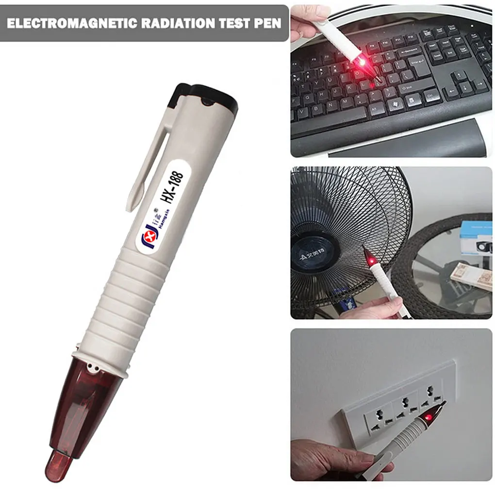 

Radiation Detector Electromagnetic Radiation Detector Pentester Single Wave Alarm Sound Magnetic Detector Magnetic Field Testing