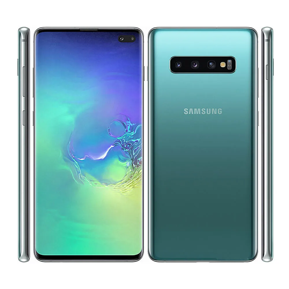 Смартфон Samsung Galaxy S10 + G975U разблокированный телефон экран 6 4 дюйма 8 ГБ ОЗУ 128 Гб ПЗУ