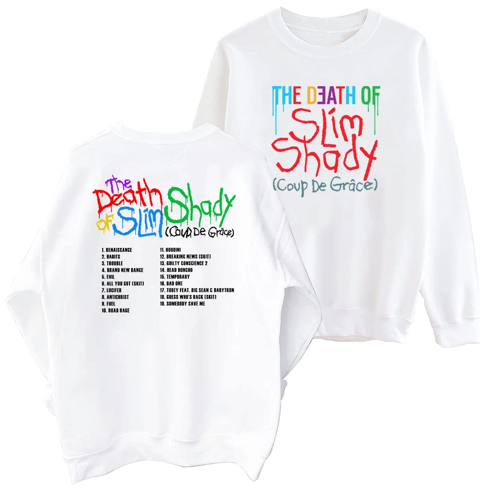 Женская толстовка в стиле Харадзюку Eminem The Death Of Толстовка Shady