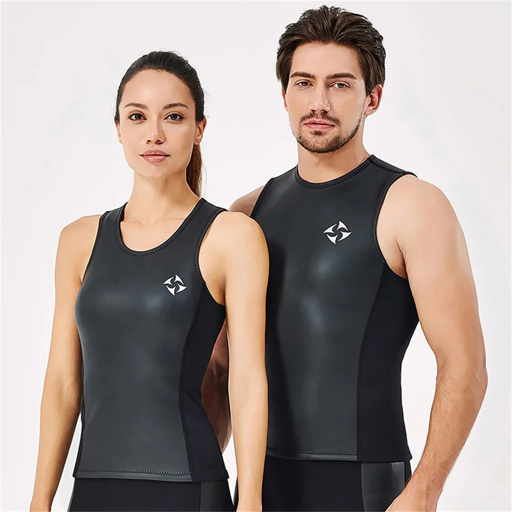 

DIVE SAIL 2MM Sleeveless Short Pants Wetsuit Textile Technology Girls Surfing Cool Body Feeling Snorkel Suits male vest XL