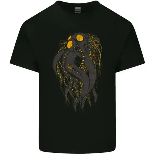 Мужская хлопковая футболка Octobot Octopus Kraken Cthulhu для подводного плавания