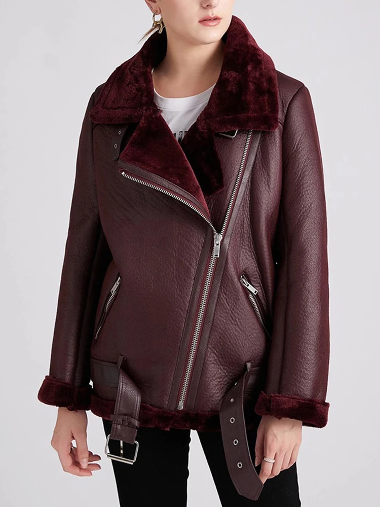 2022 Winter Coats Women Thick Faux 
