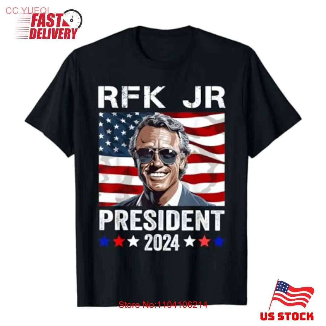 Футболка RFK JR для президента 2024 года Роберт Кеннеди Jr 24