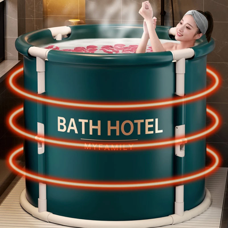 Портативное ведро для ванны ног складной большой контейнер воды домашнего спа