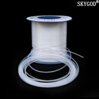1m clear ptfe tube for 3d printer parts pipe id 0 5 1 2 2 5 3 4 5 6 7 8 10 12 14 16 18 20 mm f46 insulated hose rigid pipe 600v