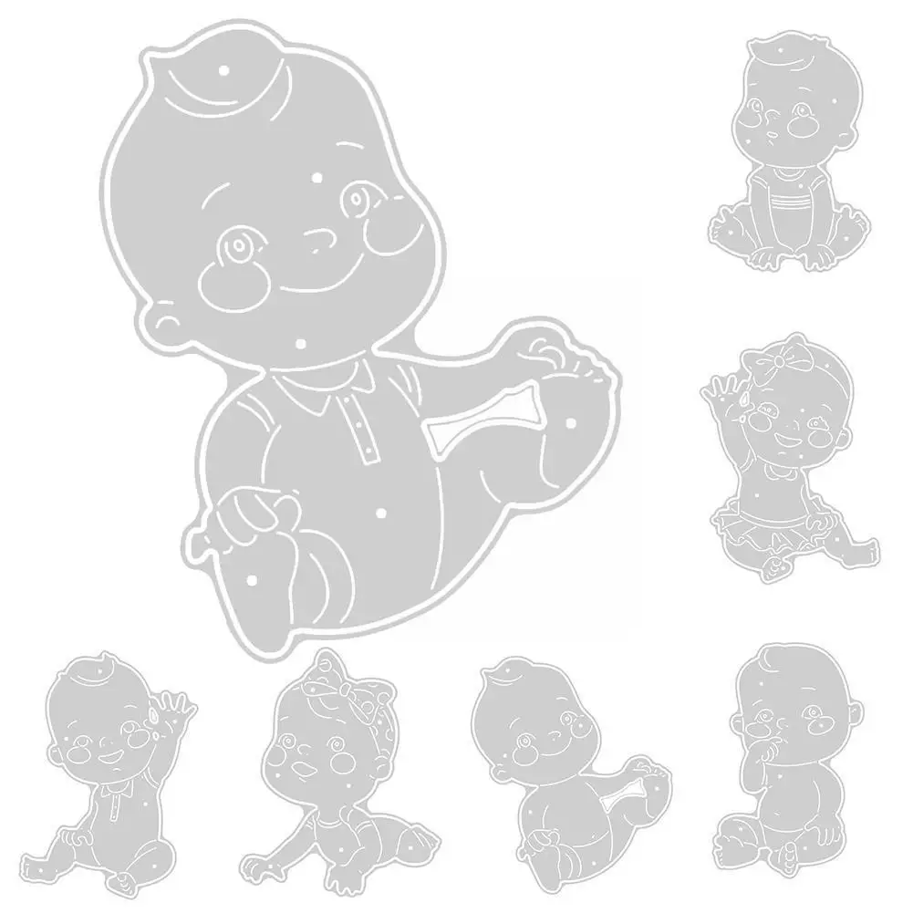 

Металлические Вырубные штампы для детей для ползания, альбом для карт, тиснение, подарки для студентов, декоративные детские подарки T5z5