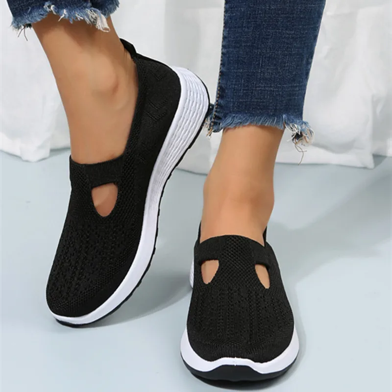 

Casual Breathable Shoes Fashion Contracted Mesh Comfortable Lightweight Hot Sale Classic Summer Slip-on Loafers Zapatos Mujer