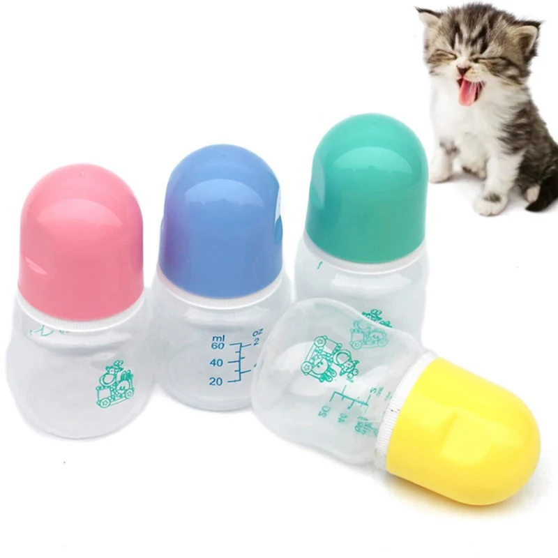 

Puppy Kitten Feeding Bottle Kit Safety Silicone Pet Nursing Water Milk Feeder Cat Drinking Bottle Pet Feeder Supplies