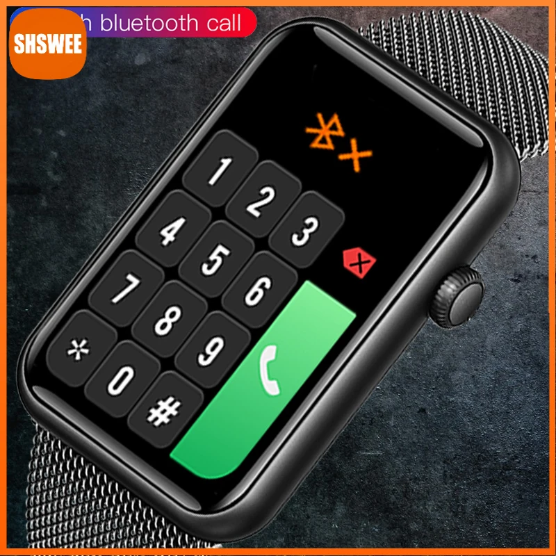 

For Huawei Xiaomi Call Smart Watch Band 6 Watch Fitness Tracker Bracelet Waterproof Smartwatch Heart Rate Monitor Phone