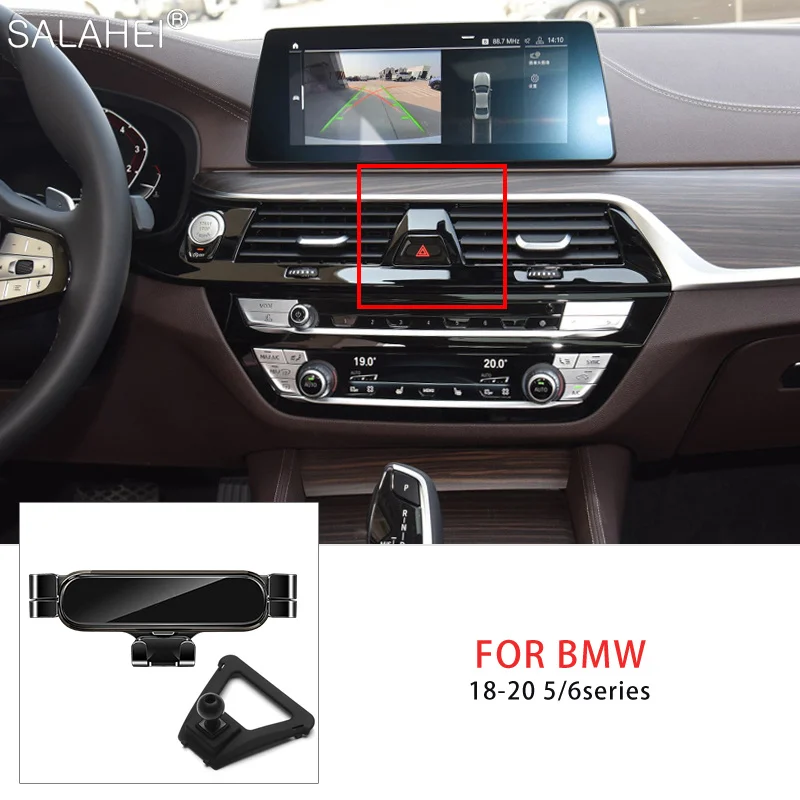 

Лидер продаж, автомобильный держатель для телефона для BMW G30 G31 G32, автомобильный держатель с креплением на вентиляционное отверстие, смартфо...