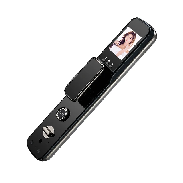 

Черный цинковый сплав SUOBOOTA88, удаленное распознавание лица, сканер отпечатков пальцев, пароль, смарт-замок