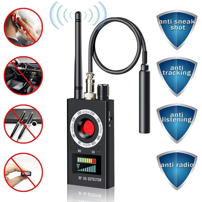 Hot Selling K18 Bug Detector  Gsm Tracking Device Spy Camera Detector GPS Wireless Signal Detector enlarge