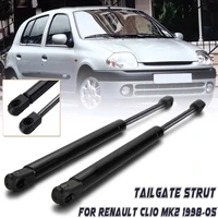 1 pair rear trunk tail gate strut dampers tailgate slow down shock strut for renault clio mk2 1998 2005 hatchback