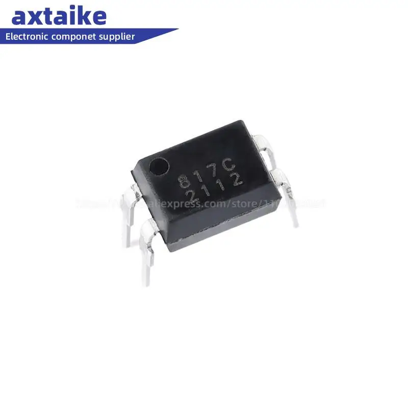

10 PCS 817C DIP-4 In-line Optocoupler Chip Compatible with PC817/EL817