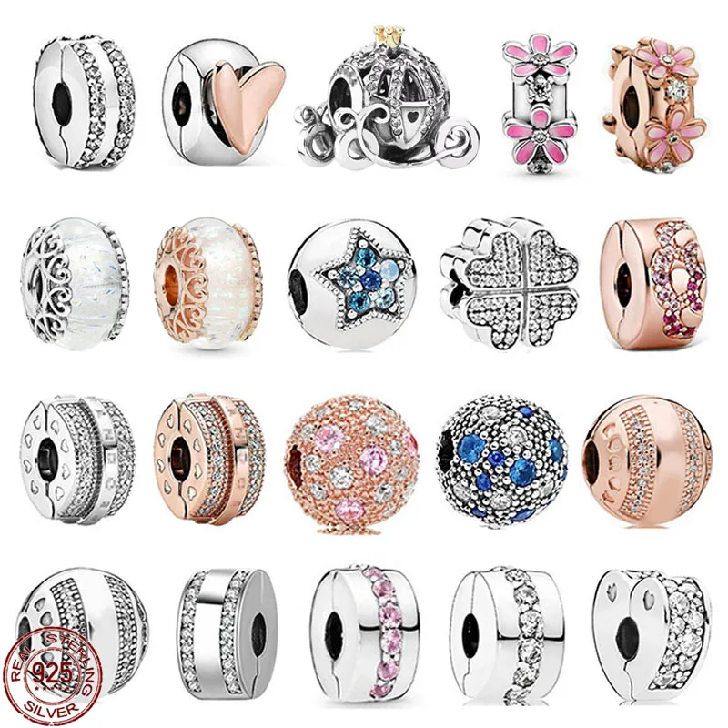 

Женский браслет из серебра 925 пробы, с четырьмя листьями клевера и маргариткой