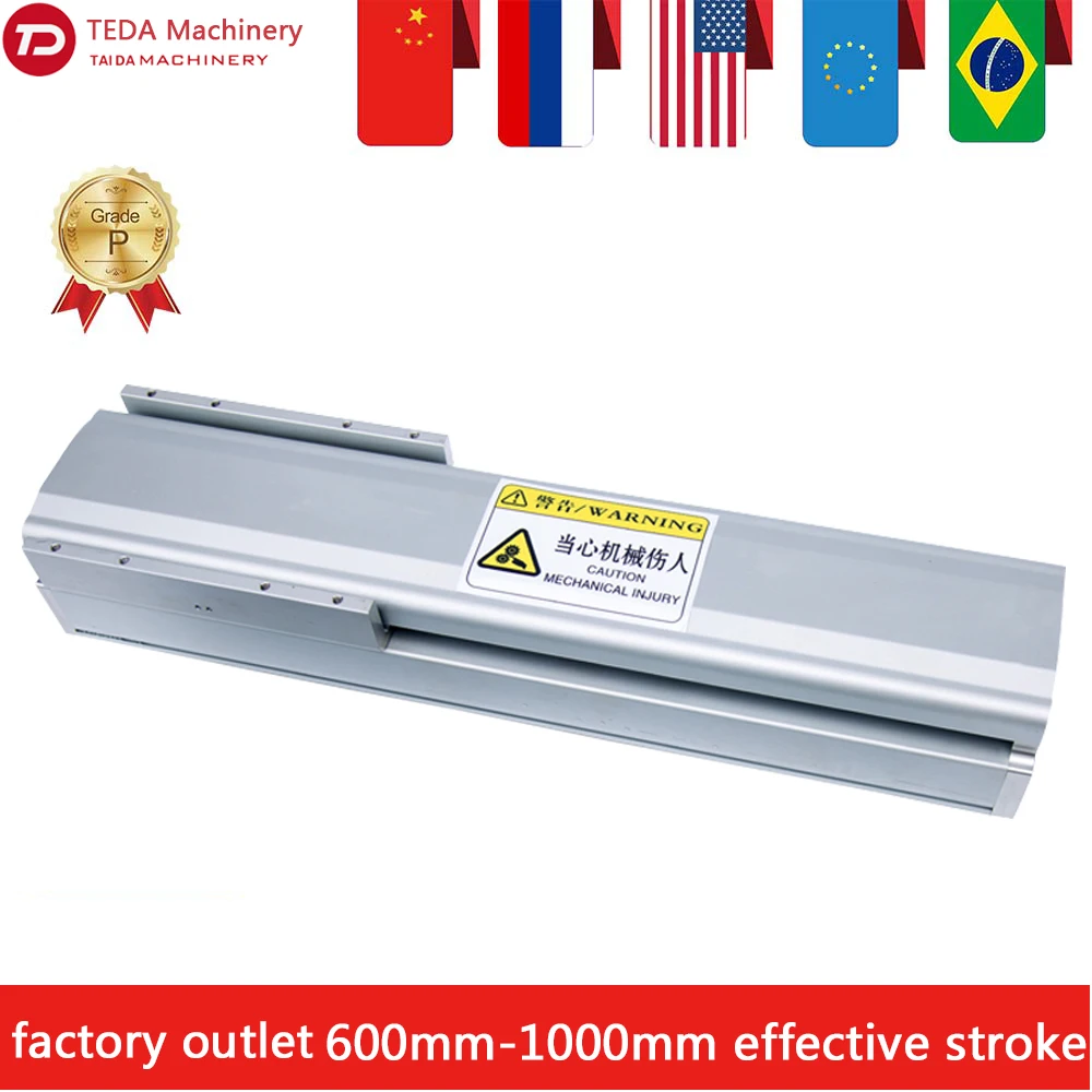 

150 wide motion table CNC sliding table travel 600-1500mm HGR20 linear guide SFU2010 ball screw support stepping servo motor