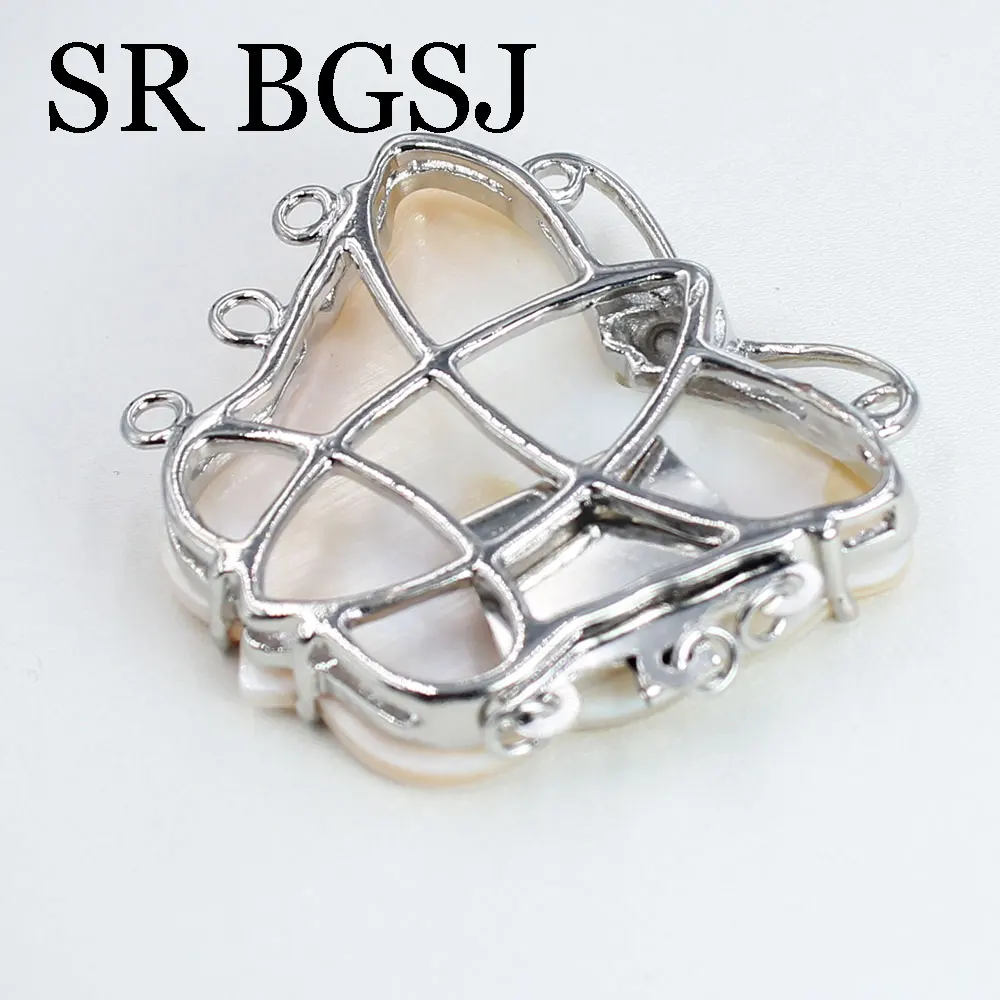 Подвеска-бабочка из 3 нитей 38 мм