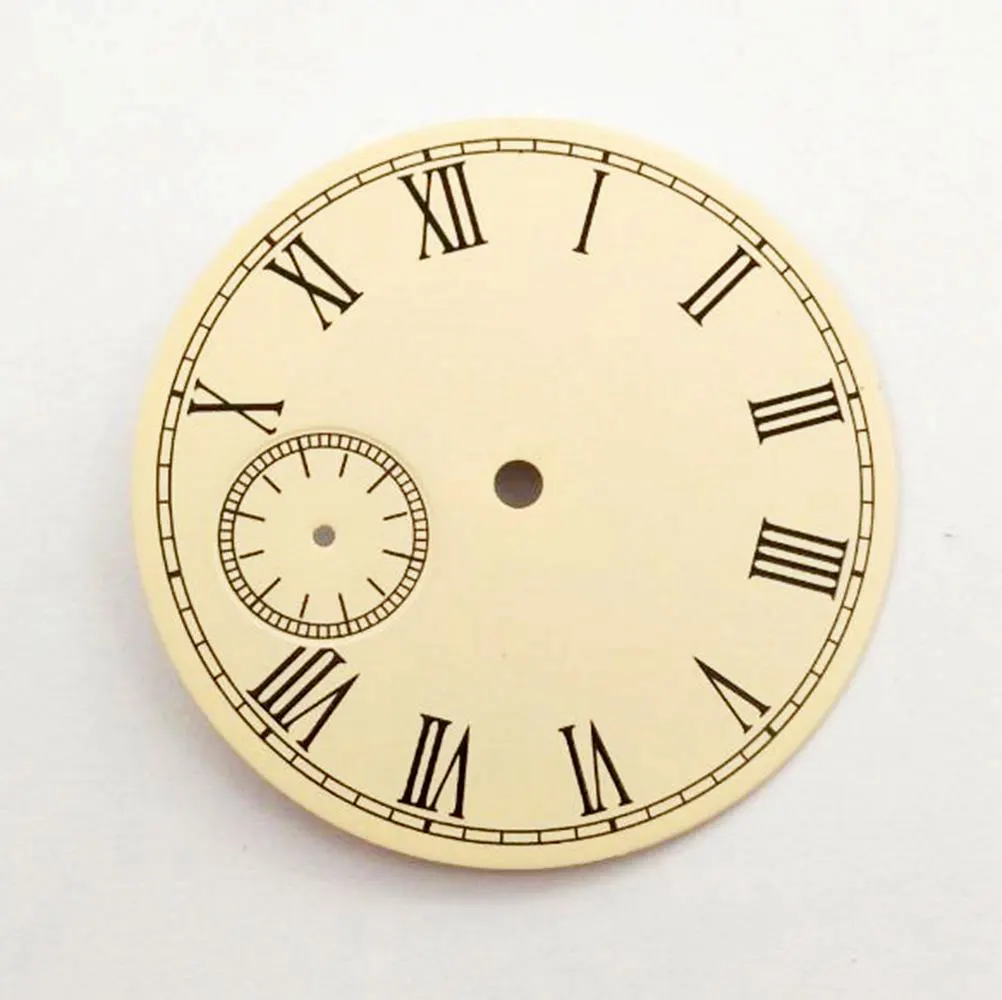 

Sterile Watch Dial 38.9mm Roman Numbers Fit ETA 6497 Seagull ST3600 3620 Hand Winding Movement Top Quality