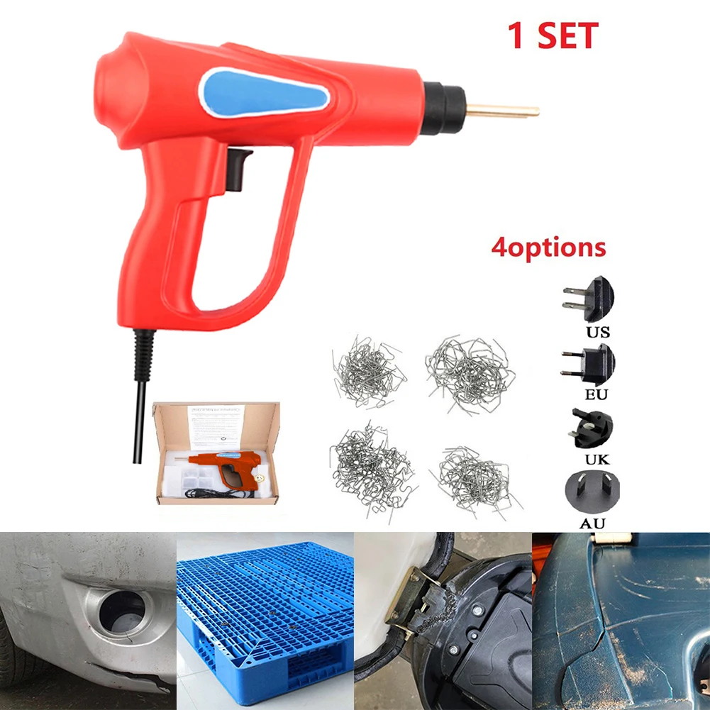 

70W Hot Stapler Plastic Welding Machine Car Bumper Repair Kit Plier 4 Wave Staples Welding Repairing Machine Welder Gun Repair