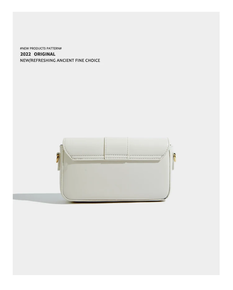 Elmsk 2022 French Style Office Lady ELegant Casual Chain Armpit Bag Women Fashion Retro Leather Single Shoulder Bag