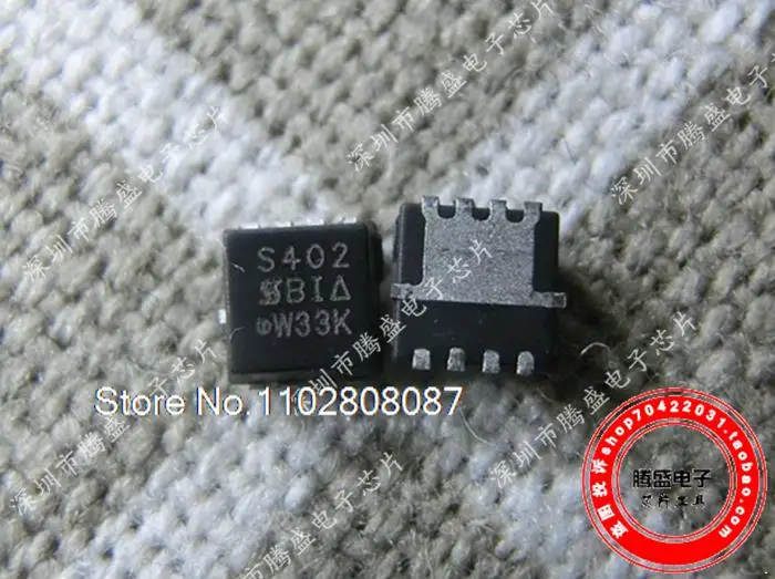 

10PCS/LOT S402 SIS402DN SIS402DN-T1-GE330V 35A QFN8