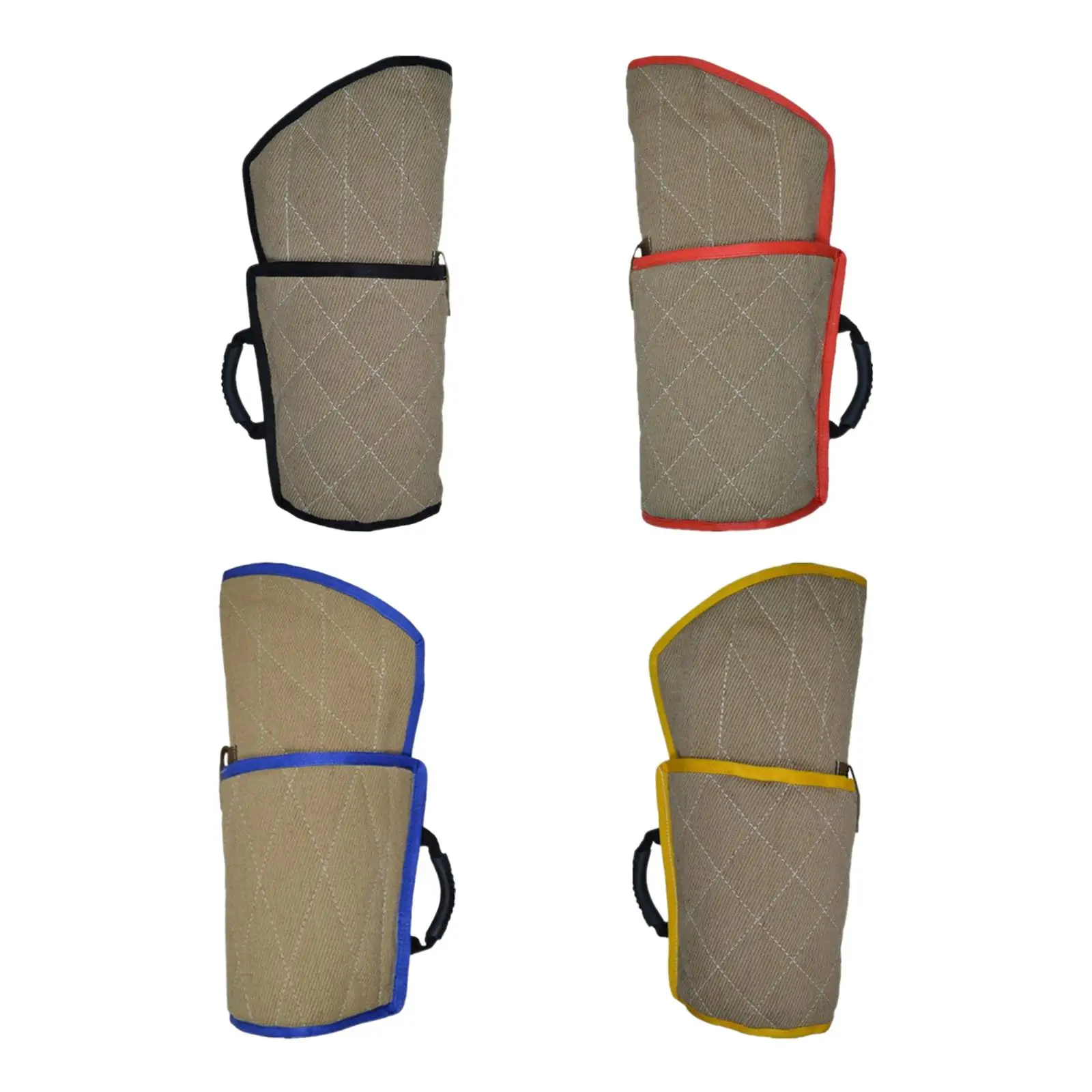 Dog Bite Sleeve Strong Jute with Handle Training Large Dogs Training Protection Interactive Play Playing Biting Tugging Toy