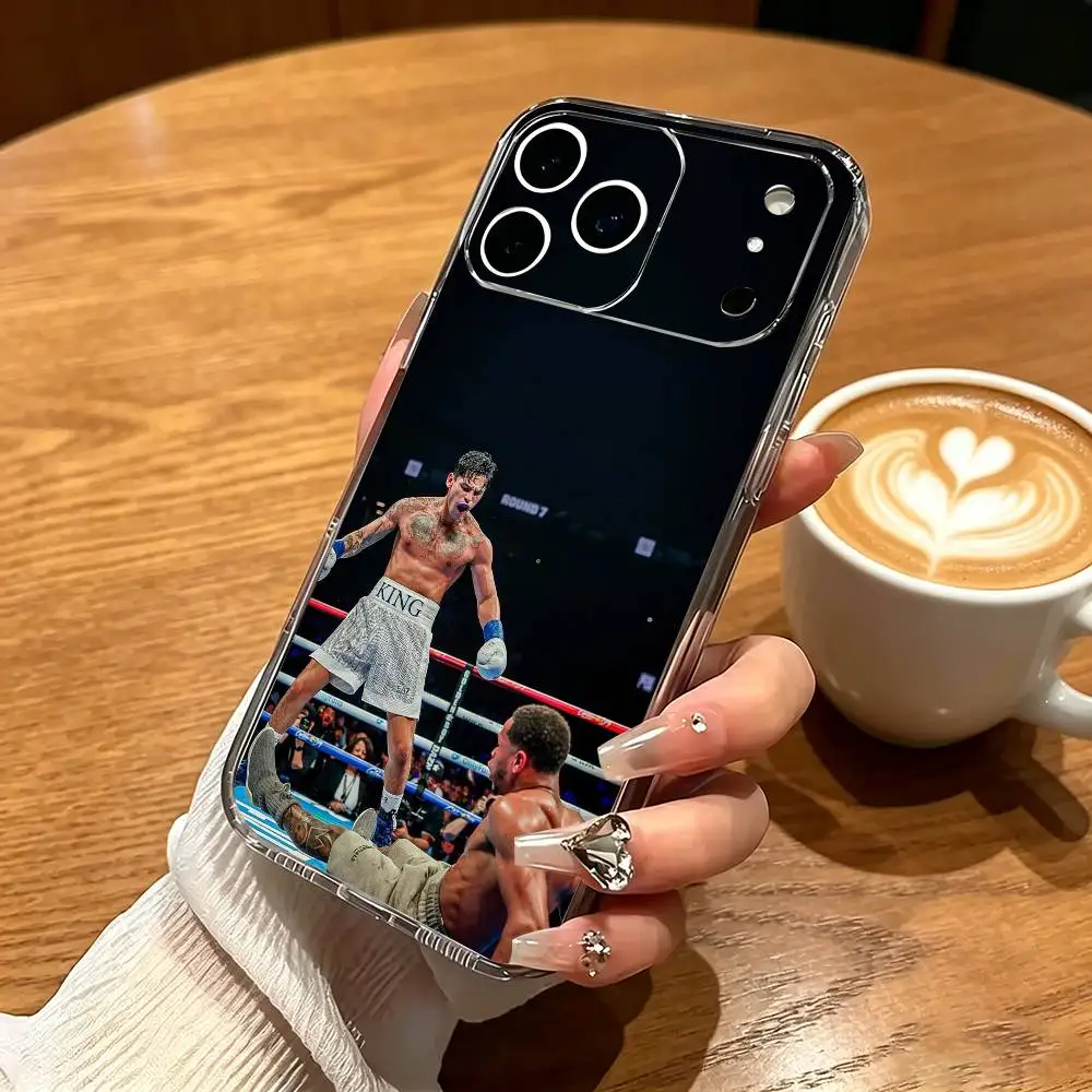 Фото Чехол для телефона Cool Boxer R-Ryan Garcia для iPhone 17 16 15 14 13 12 11 Mini Pro Max Plus, прозрачный №3