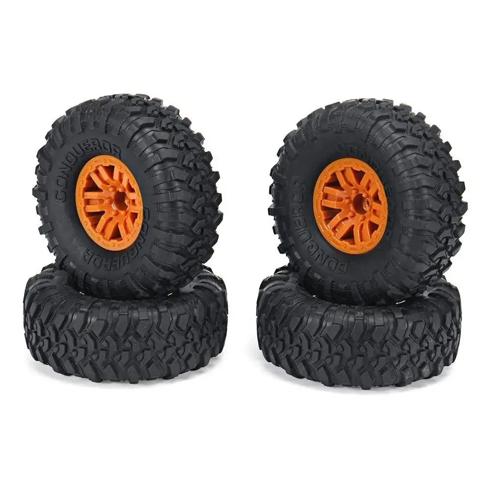 

4PCS RC Car Tires Wheels Rims for HB Toys ZP1001 1/10 RC Vehicles Spare Parts