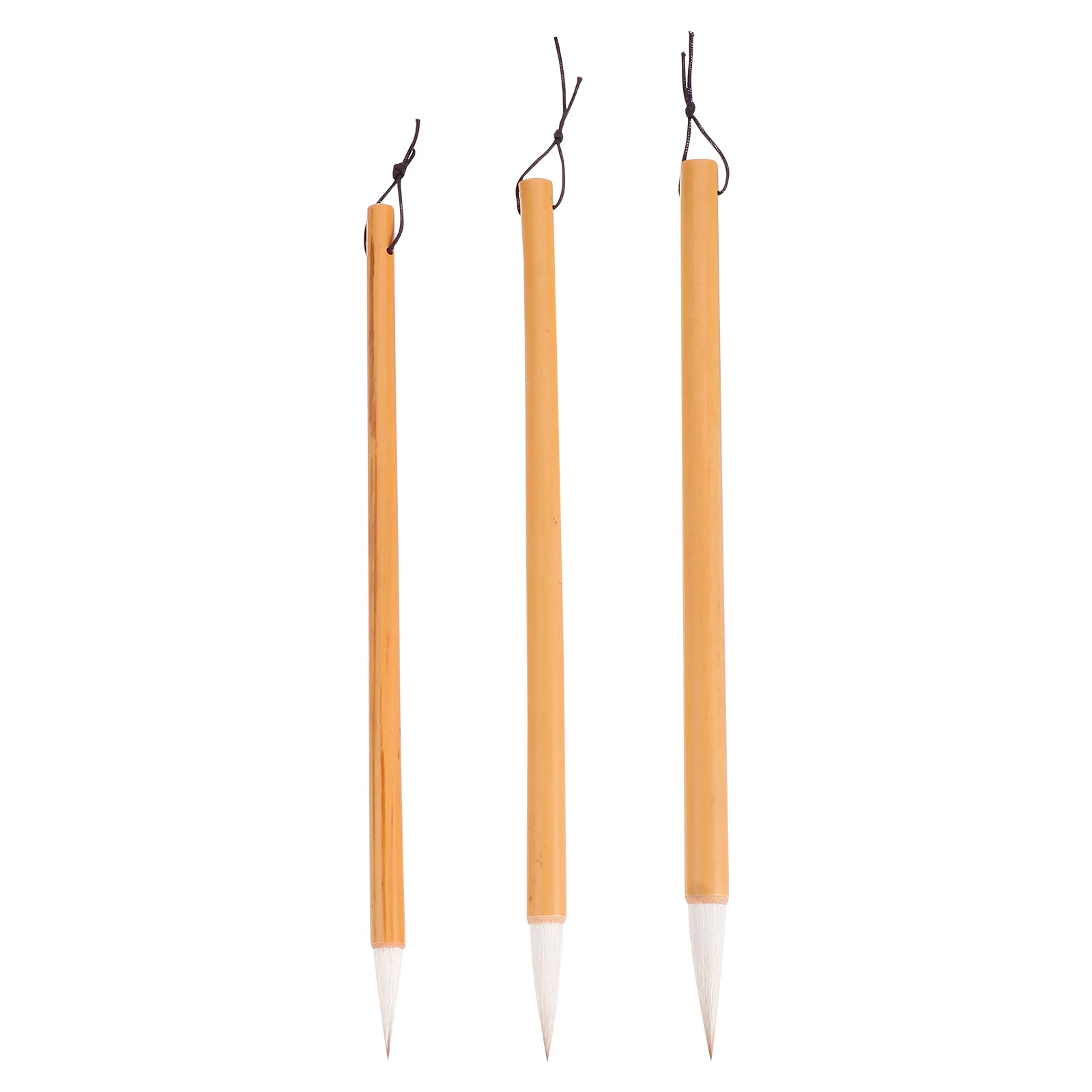 

3pcs Chinese Calligraphy Brush Practical Creative Watercolor Ink Brush Writing Brush Painting Brush