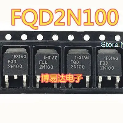 

20PCS/LOT FQD2N100 FQD2N100TM TO-252 MOS N 1.6A/1000V