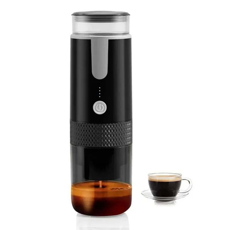 Coffee Maker Electric Capsule Ground Brewer Portable Machine Fit Powder And