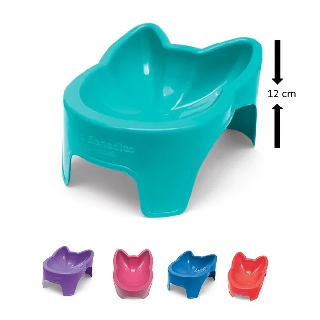 

Tall feeder for Cats correct posture-Kitten Ears 300ml