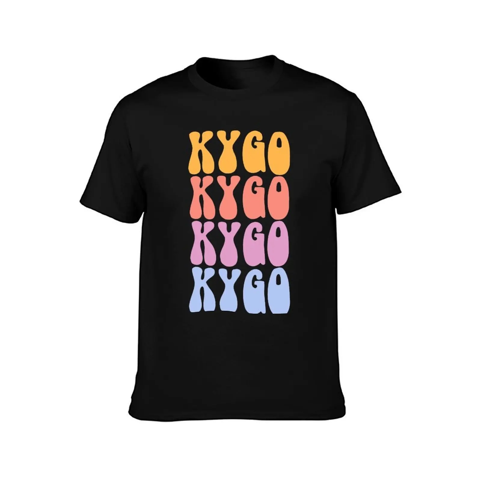 Фото Футболка Kygo Vibes Basic Regular Fit, повседневная футболка стандартного кроя №2