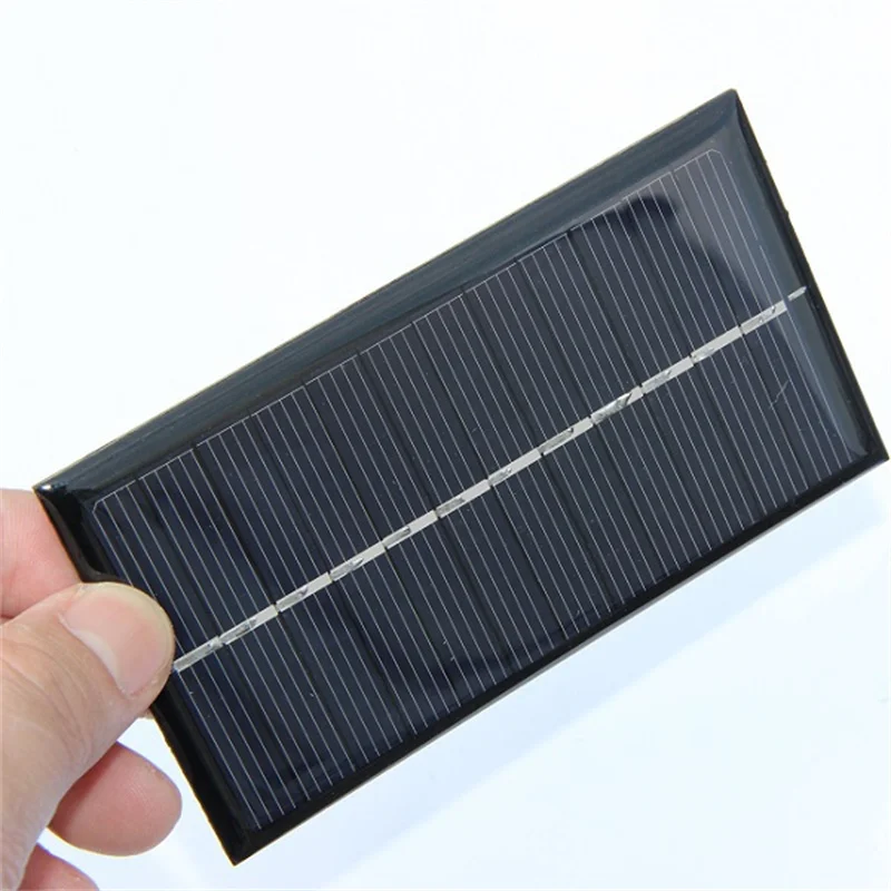 

1PCS 1W 6V Mini Solar Cell Module Polycrystalline Solar Panel Charger Study 110*60*3MM