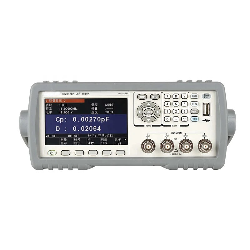 

TH2817B+ TH2817C+ Digital LCR Tester Upgraded for TH2817C/CX and TH2817B