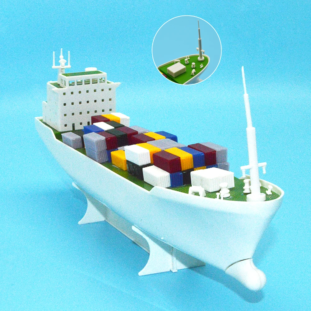 Модель Dongfang контейнер корабль электрическая сборка игрушки модели комплект